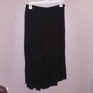 Black Skirt High to Low